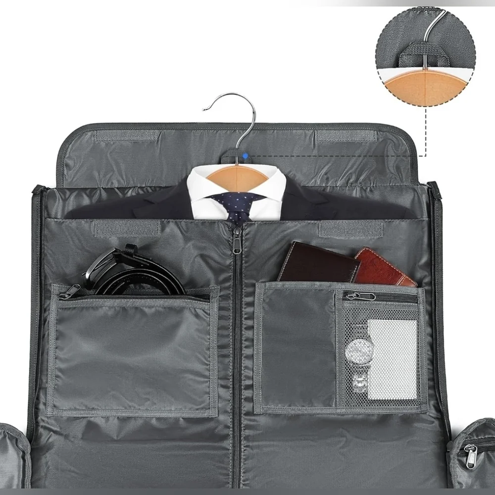 Unisex Waterproof Convertible Garment Duffle Bag with Shoulder Strap NIB Carryon